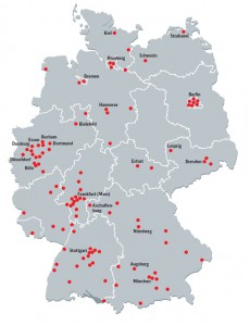 Deutschlandkarte WLAN