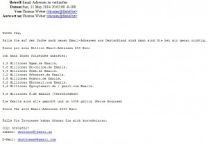 Betrugsmail