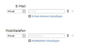 Im GMX Adressbuch können sämtliche Daten für die Kontakte hinterlegt werden. © GMX